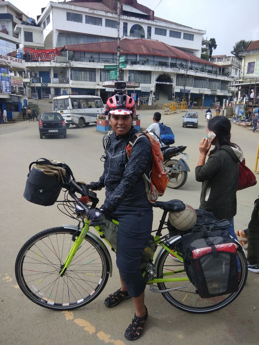 Cyclist on mission to break Guinness record in Nagaland