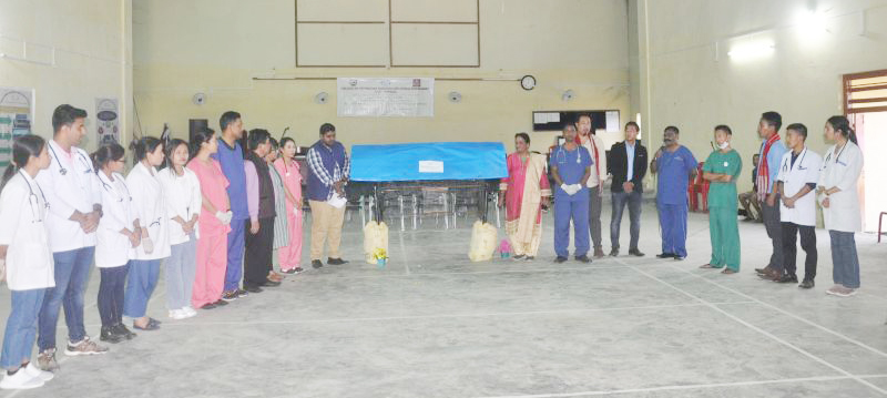 1st Animal health camp & dog show held in Mon 