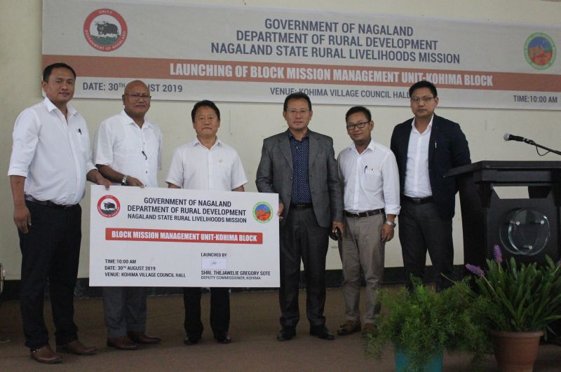 NSRLM launched in Kohima and RD block Ralan, Wokha