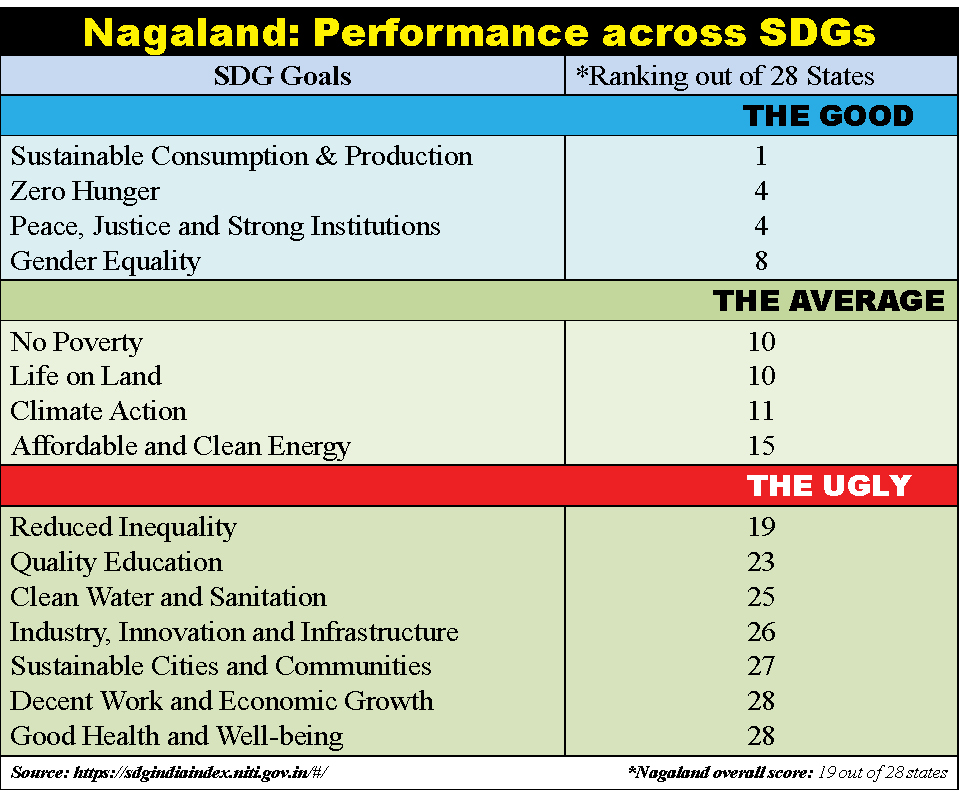 Nagaland’s SDGs report card: The Good, the Average and the Ugly