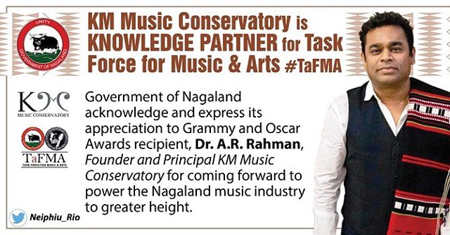 AR Rahman’s Music Conservatory is TaFMA’s Knowledge Partner 