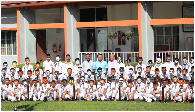 Sainik School Punglwa holds inter house competition
