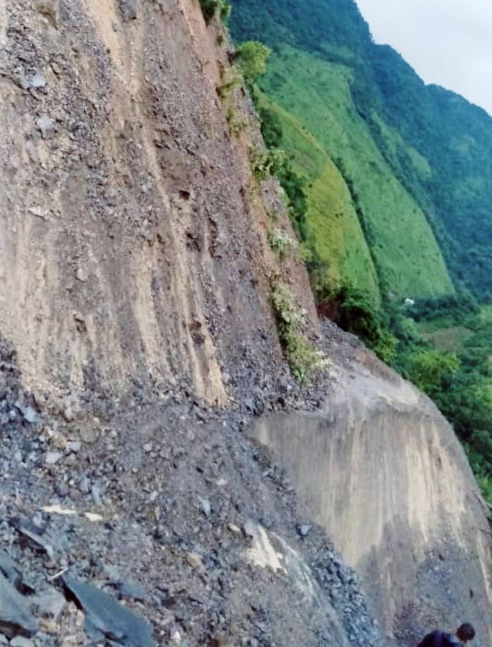 Nagaland landslides...