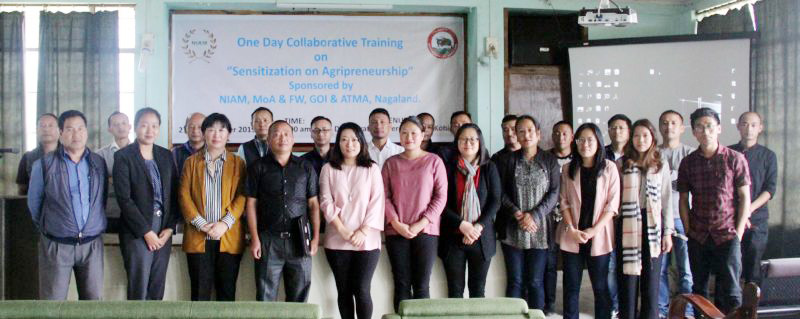 Sensitization on Agripreneurship held in Kohima