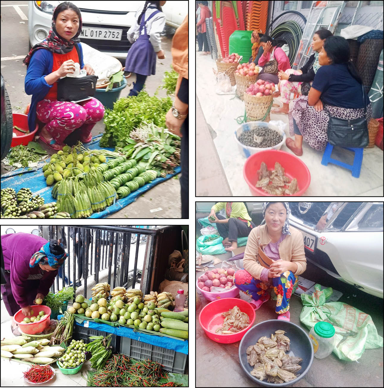 Nagaland Street vendors...