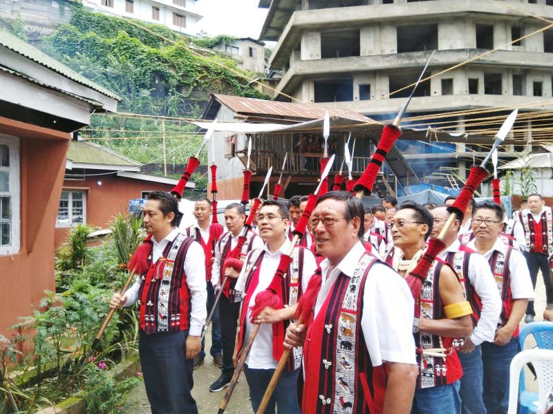 Changtongya citizens observe Tsüngremong in Kohima