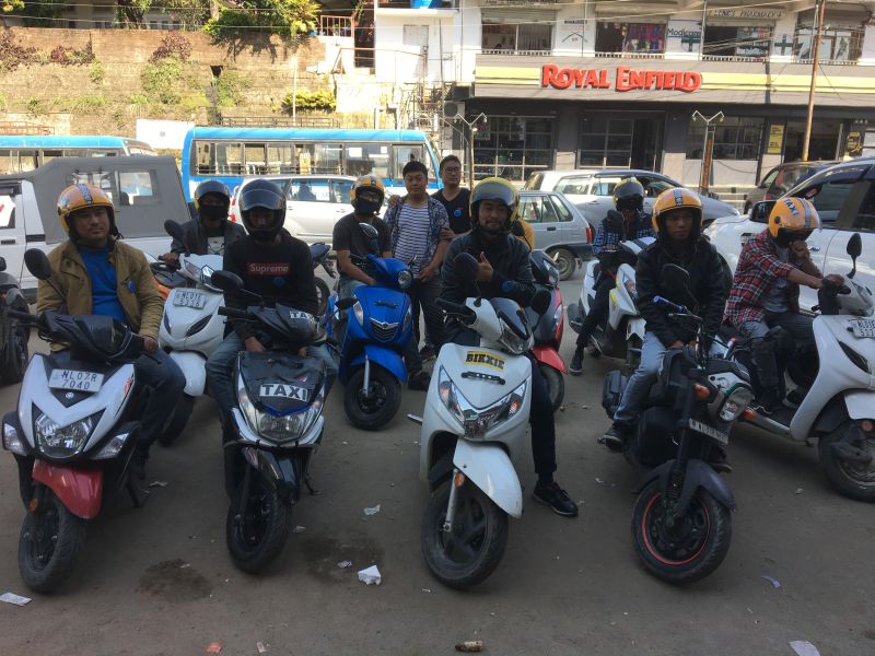 Two Wheeler Taxi, Kohima