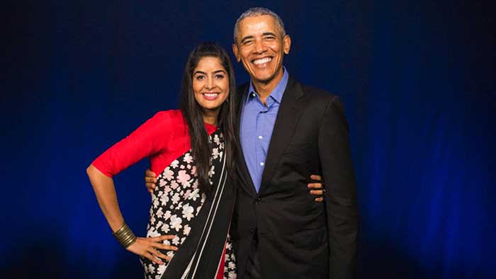 When Indian YouTuber Anisha met ex-US President Barack Obama