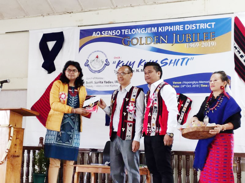 ASTKD celebrates Golden Jubilee at Kiphire town