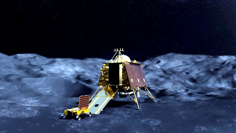 Did navigation system fail India's moon lander Vikram?