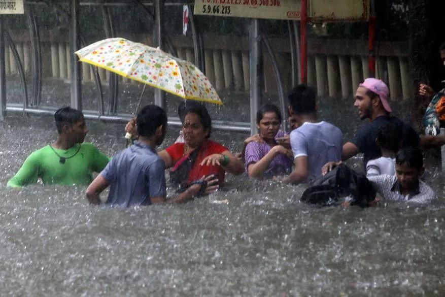 5 killed as Mumbai sees record rains on Wednesday