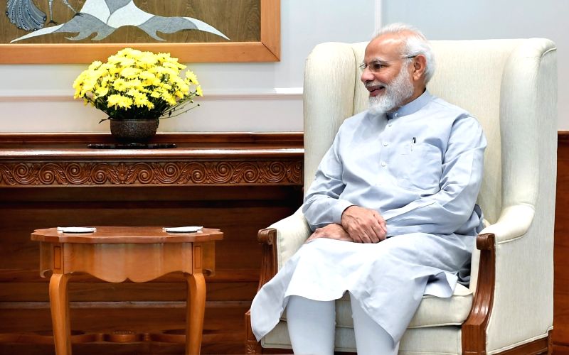 PM MODI's IANS EXCLUSIVE INTERVIEW: On 75th day in office, PM says govt going full tilt with 'spasht neeti, sahi disha'