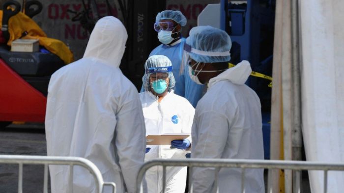COVID-19 deaths fall 25% in New York