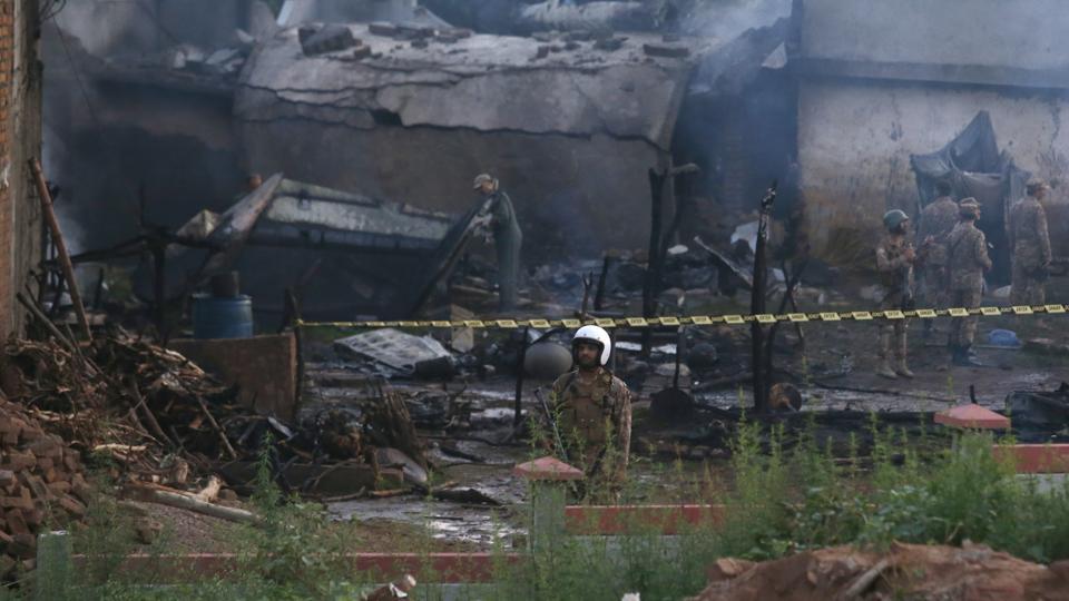 17 killed as Pakistani military plane on training flight crashes in Rawalpindi