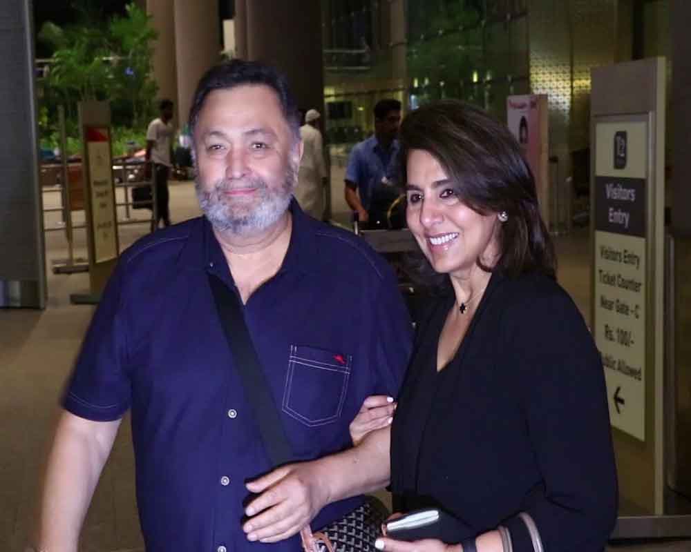 Rishi Kapoor returns to India after treatment