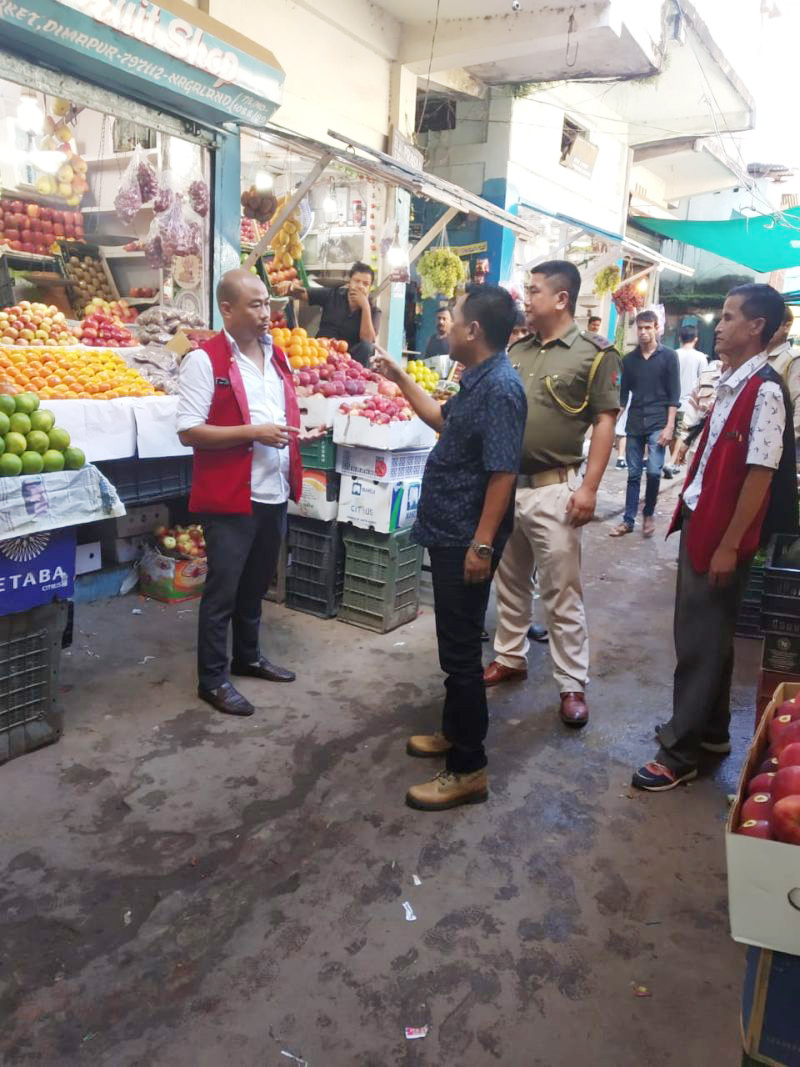 Surprise checking on banned plastic conducted in Dimapur