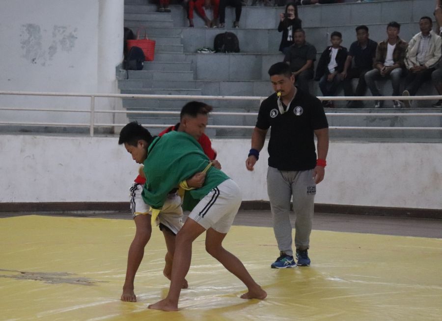 NWA conducts state level selection for National belt, free style wrestling c’ship