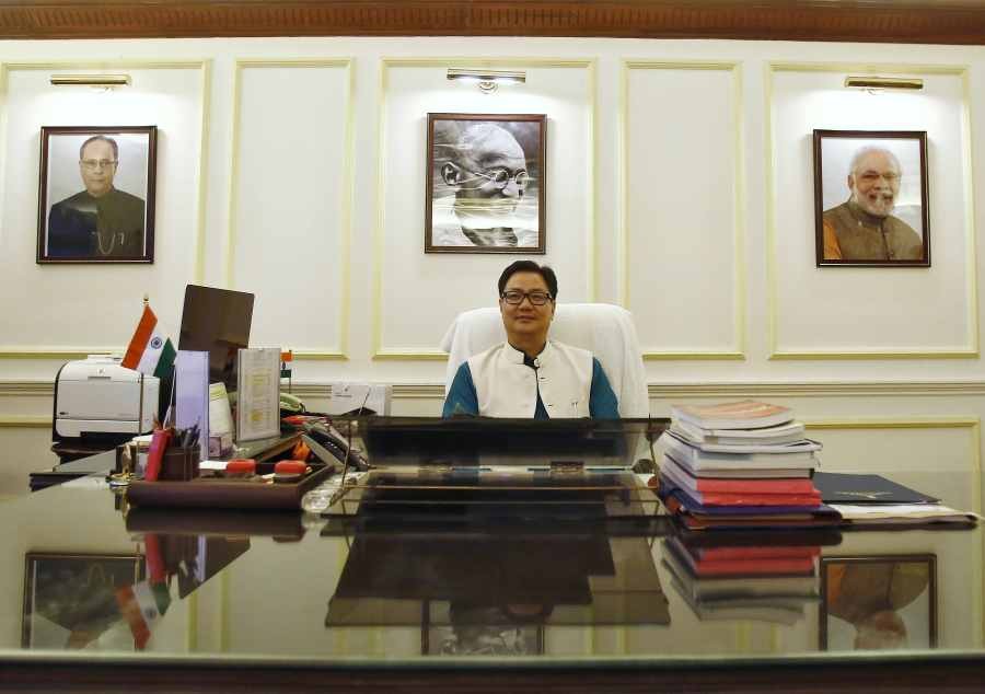 Kiren Rijiju. (REUTERS/File photo)