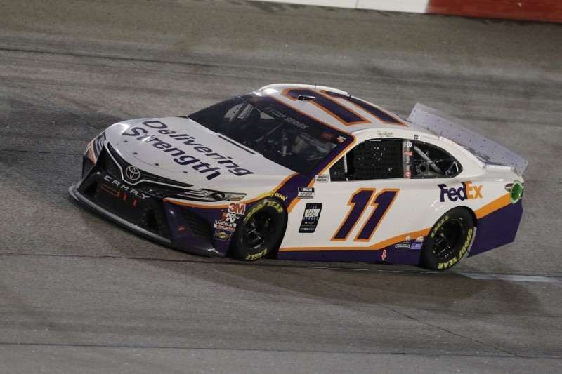 NASCAR Cup Series driver Denny Hamlin (11) during the Toyota 500. Mandatory Credit: Brynn Anderson/Pool Photo via USA TODAY Network