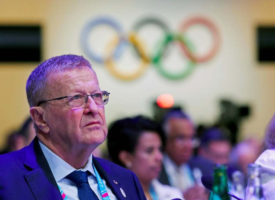 International Olympic Committee member John Coates attends the International Olympic Committee (IOC) 135th Session in Lausanne, Switzerland, January 10, 2020. REUTERS/File Photo