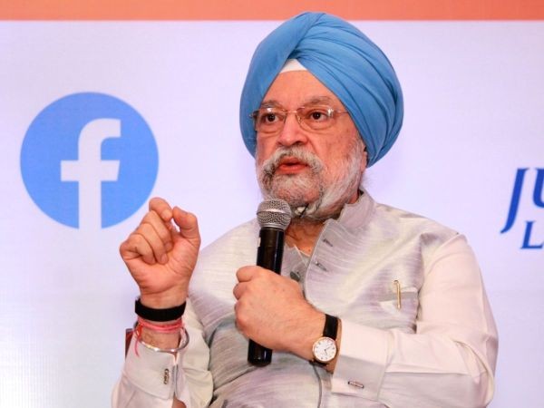 Civil Aviation Minister Hadeep Singh Puri. (IANS Photo)