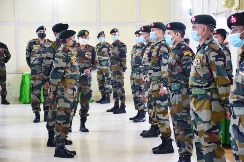 Lt Gen Sukhdeep Sangwan, Director General of Assam Rifles, visited HQ IGAR (North) and ARTC&S, Sukhovi on June 1.