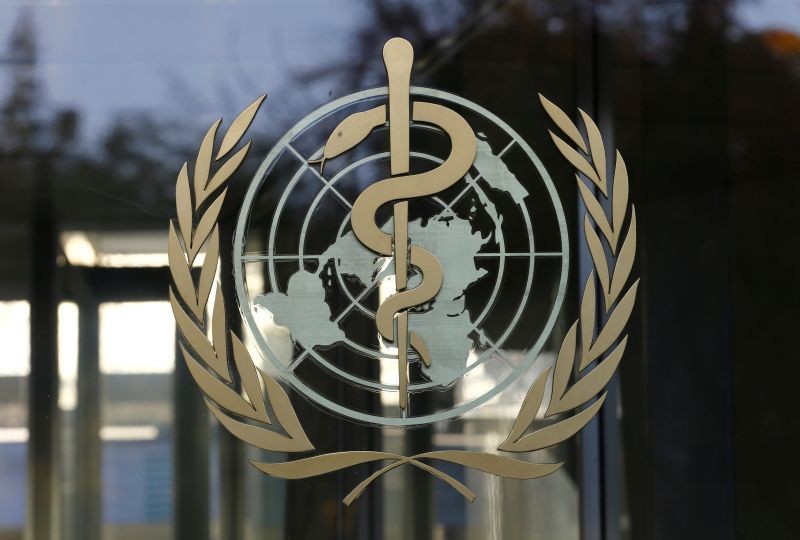A logo is pictured on the World Health Organization (WHO) headquarters in Geneva, Switzerland. (REUTERS File Photo)