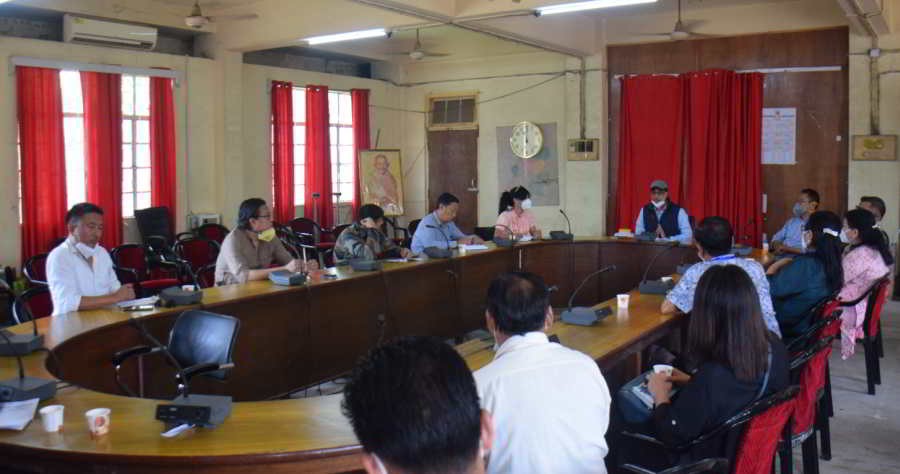 District Task Force (DTF) Dimapur meeting on June 1.