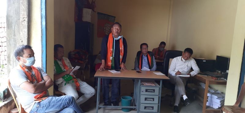 Bharatiya Janata Party (BJP) Wokha district commemorated the first anniversary of Modi 2.0 at its district office, Tsumang Colony, Wokha Town.
