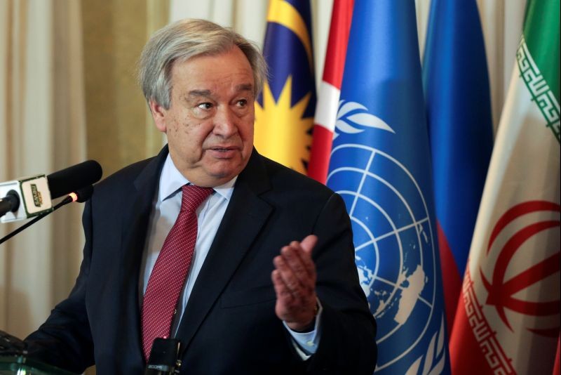 United Nations Secretary-General Antonio Guterres. (REUTERS File Photo)