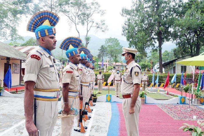 The 78th battalion, CRPF Zubza celebrated its 35th Raising Day on June 1.