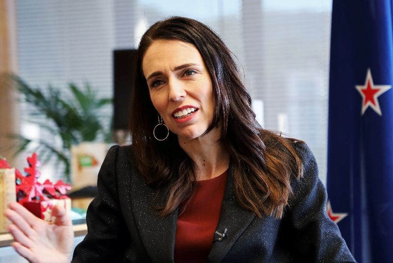New Zealand's Prime Minister Jacinda Ardern speaks during an interview with Reuters in Wellington, New Zealand, December 11, 2019.  REUTERS/Yiming Woo/File Photo