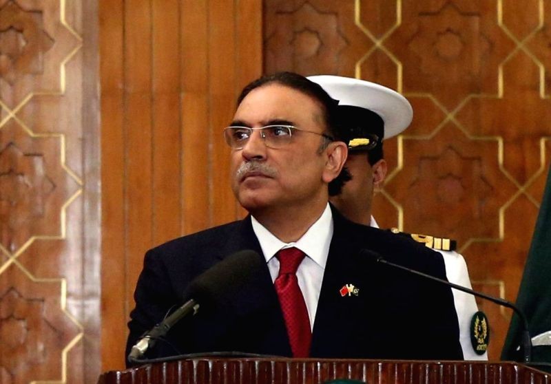 Asif Ali Zardari. (IANS File Photo)