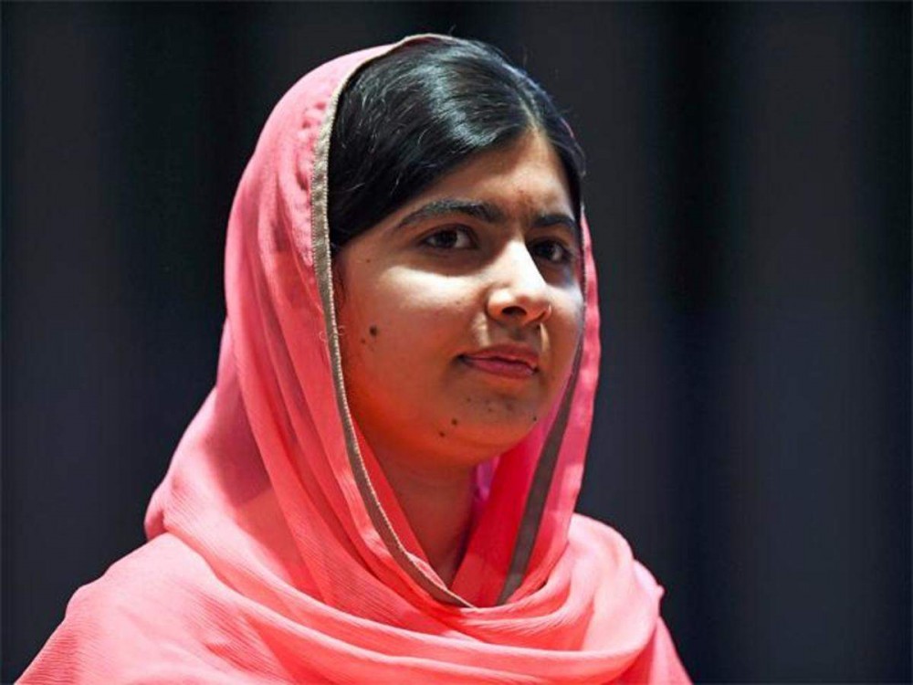 Nobel laureate Malala Yousafzai.