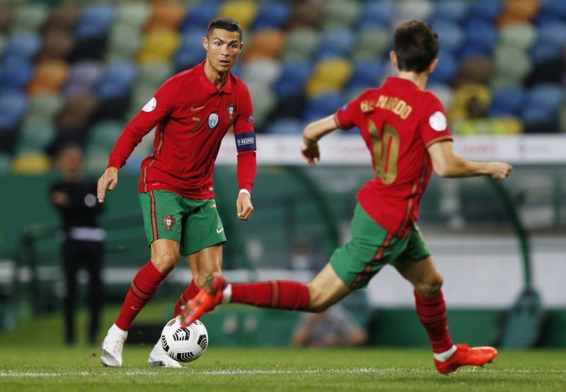 Soccer Football - International Friendly - Portugal v Spain - Estadio Jose Alvalade, Lisbon, Portugal - October 7, 2020 Portugal's Cristiano in action REUTERS/Rafael Marchante