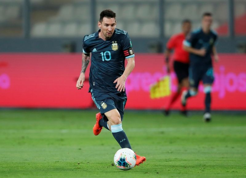 Argentina's Lionel Messi in action Daniel Apuy/Pool via REUTERS