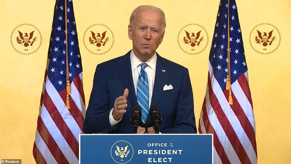 US president-elect Joe Biden. (Reuters Photo)