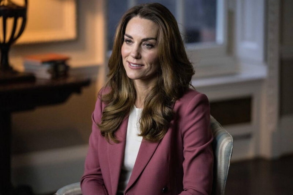 Britain's Catherine, Duchess of Cambridge gives a keynote speech at The Royal Foundation's Forum on the Early Years, Britain November 27, 2020. Duchess of Cambridge/Handout via REUTERS