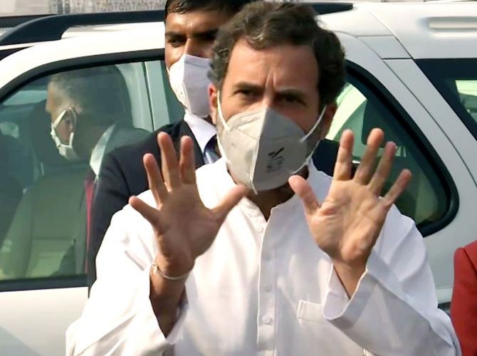 Congress leader Rahul Gandhi