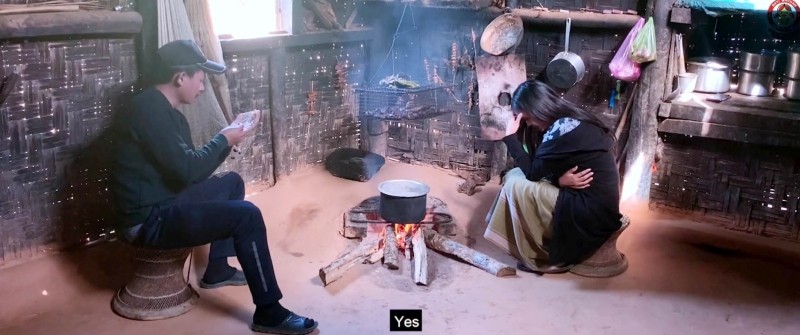 Screengrab from the Pinnacle Unscripted team’s ‘The Abuse,’ which won the short film competition organised by DA & DLCW- MSK, Phek under the theme, "Elimination of Violence Against Women."