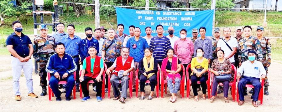 The Kohima Battalion of the AR in collaboration with Kripa Foundation, Kohima organised an awareness programme on substance abuse at Chakabama, Kohima on September 19.