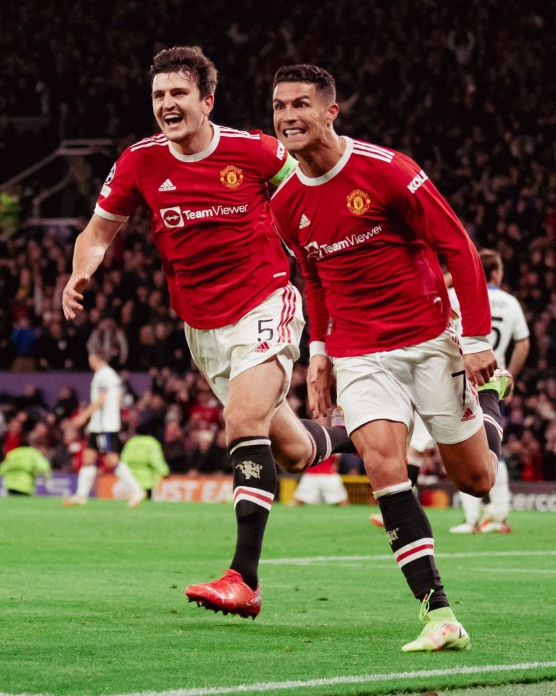 Champions League: Ronaldo saves Man United; big wins for Chelsea, Bayern.(photo:Cristiano Ronaldo twitter)