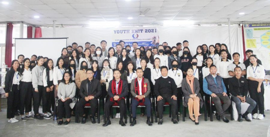 Participants and resource persons of the North East Institute of Social Sciences and Research Dimapur annual Youth Knit held on December 13. (Photo Courtesy: NEISSR)