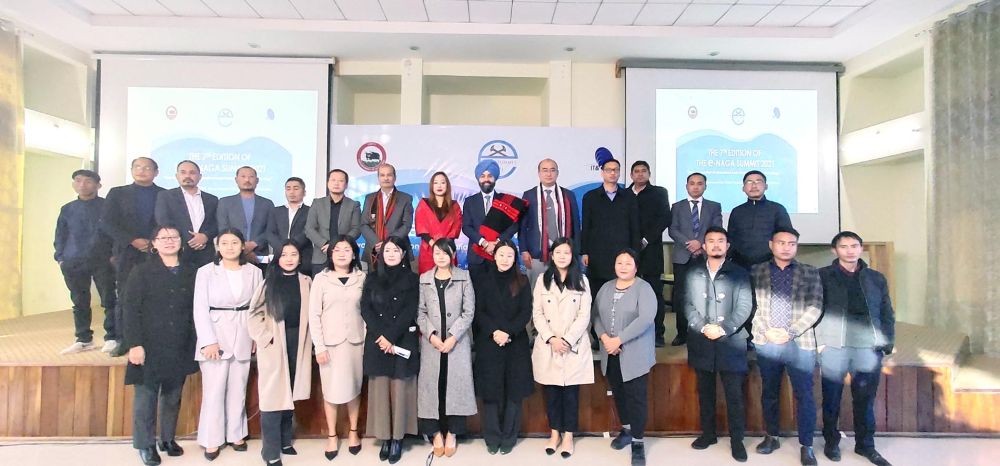 Resource persons, IT&C officials and others during the 7th e-Naga Summit on December 28.