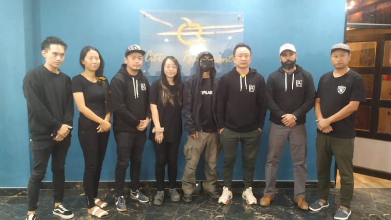 Team Musik-A with others during the press conference held on December 6. The three-day Musik-A Festival scheduled to commence from December 7 at Nagaland Bamboo Resource Centre, Sovima 6th Mile, Dimapur has been postponed till further notice.