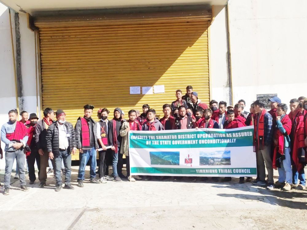 Yimkhiung volunteers deployed by YTC shut down the Likimro Hydro Electric Project (LHEP) on January 4.