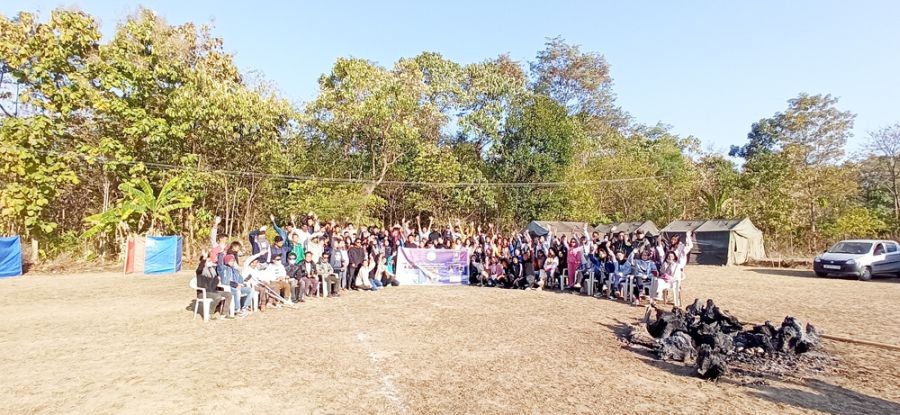 Campers of the first ever inclusive youth camp in Nagaland state held at Living Tree Prayer Tower, Shokhuvi from January 5 to 7.