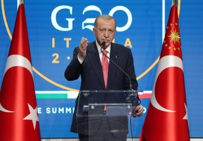 Turkish President Recep Tayyip Erdogan. (IANS Photo)