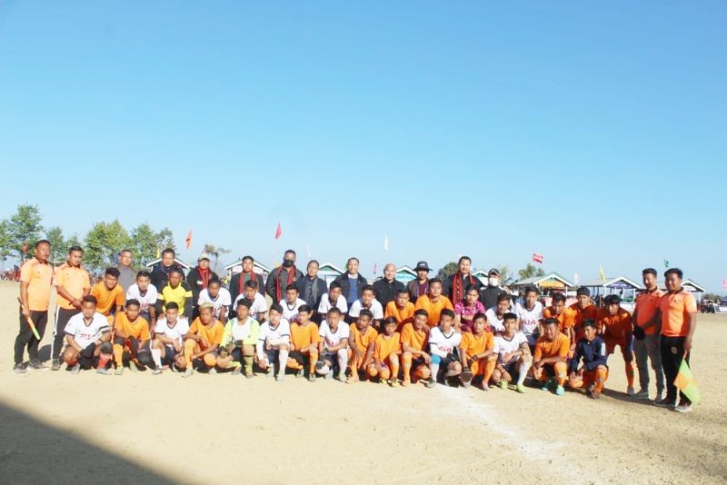 Dr. Kevizakie Rio with others during the 60th annual sports meet of  ZVYSO