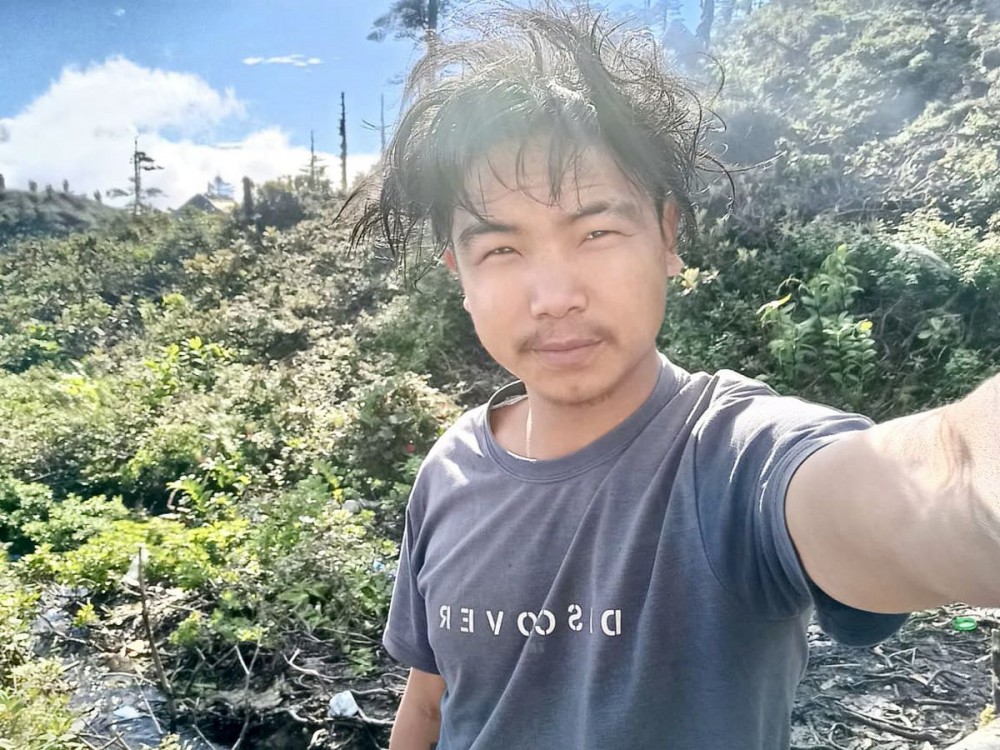 Arunachal Pradesh MP Tapir Gao tweets the picture of Miram Taron, who has been abducted by the PLA. Photograph: @TapirGao/Twitter
